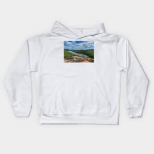 Lake of the Clouds in the Porcupine Mountains Kids Hoodie